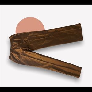 Neiman Marcus medium bronze pants